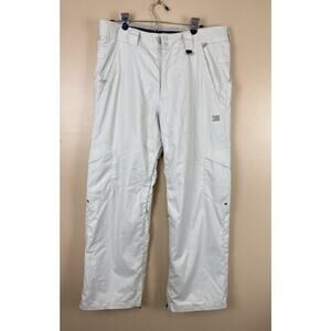 DC Snow Pants Size L Women’s Exotek 5k Series 5000 Ski Snow Board Grayish Cream